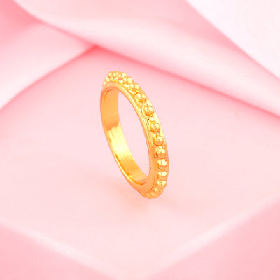 Estele Gold Plated Stunning Finger Ring for Women
