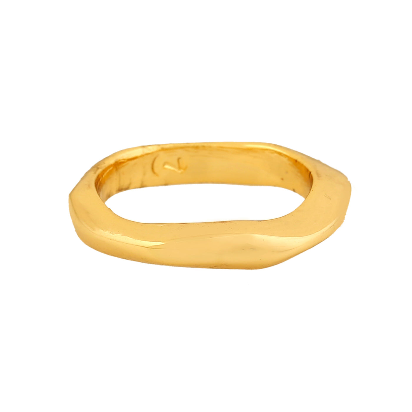 Estele Gold Plated Gorgeous Finger Ring for Women