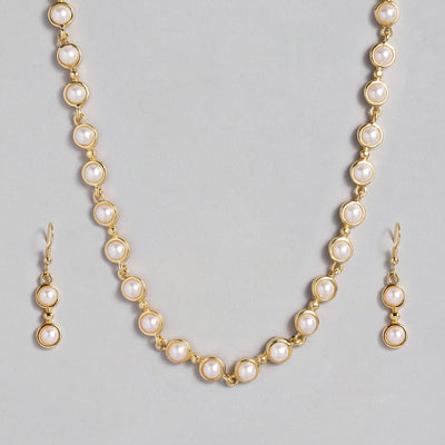Pearl Studded Traditional Necklace Set
