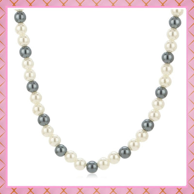 Estele - Single Line Flux Pearl Necklace