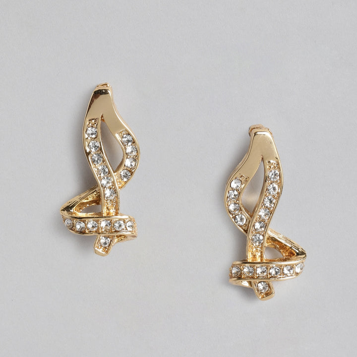 Estele Gold Plated Fascinating Mangalsutra Necklace Set with Austrian Crystals for Women