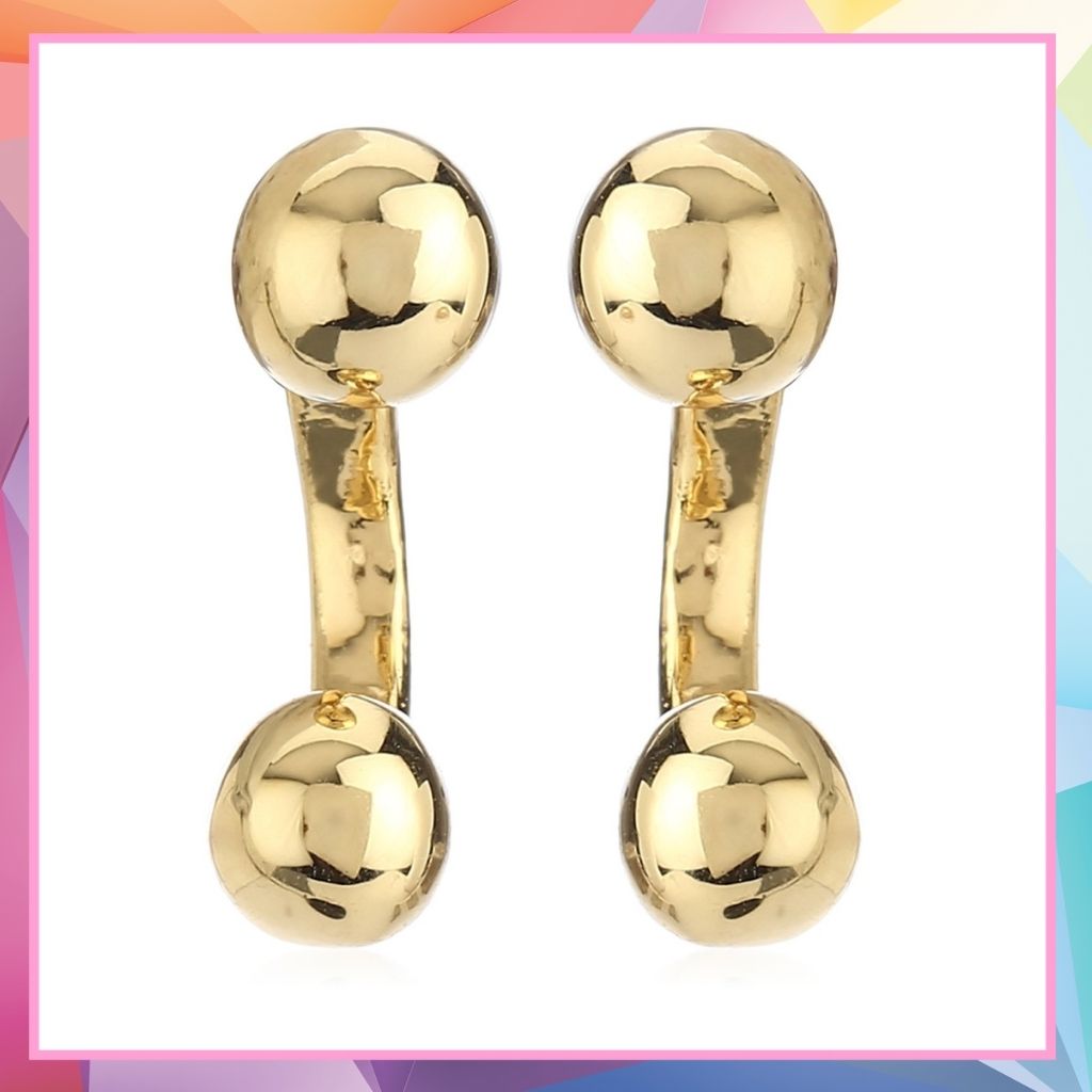 Gold Tone Plated Fashion Earrings For Women