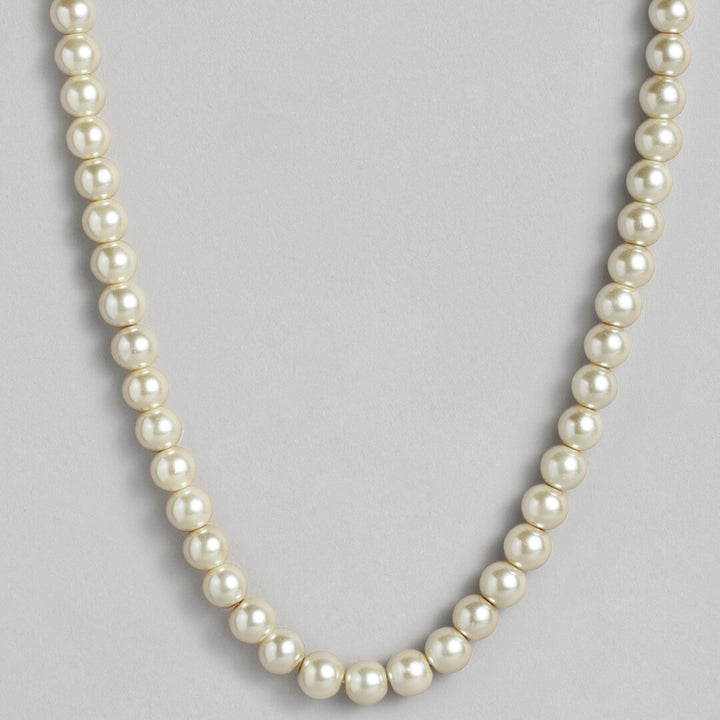 White Pearl Necklace for Women