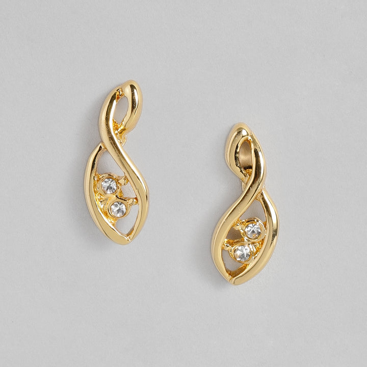Estele 24 Kt Gold Plated Valley Mangalsutra Necklace Set