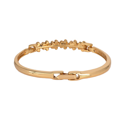 Estele - gold plated Flower Power Bangle New Model Bracelet for Women