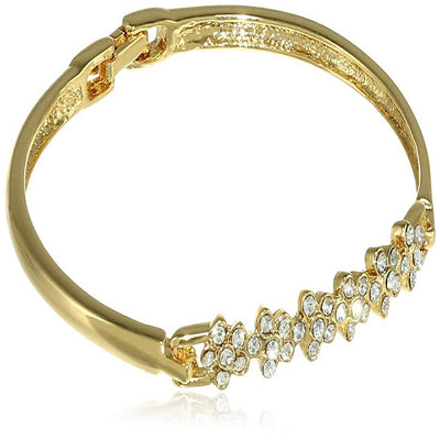 Estele - gold plated Flower Power Bangle New Model Bracelet for Women