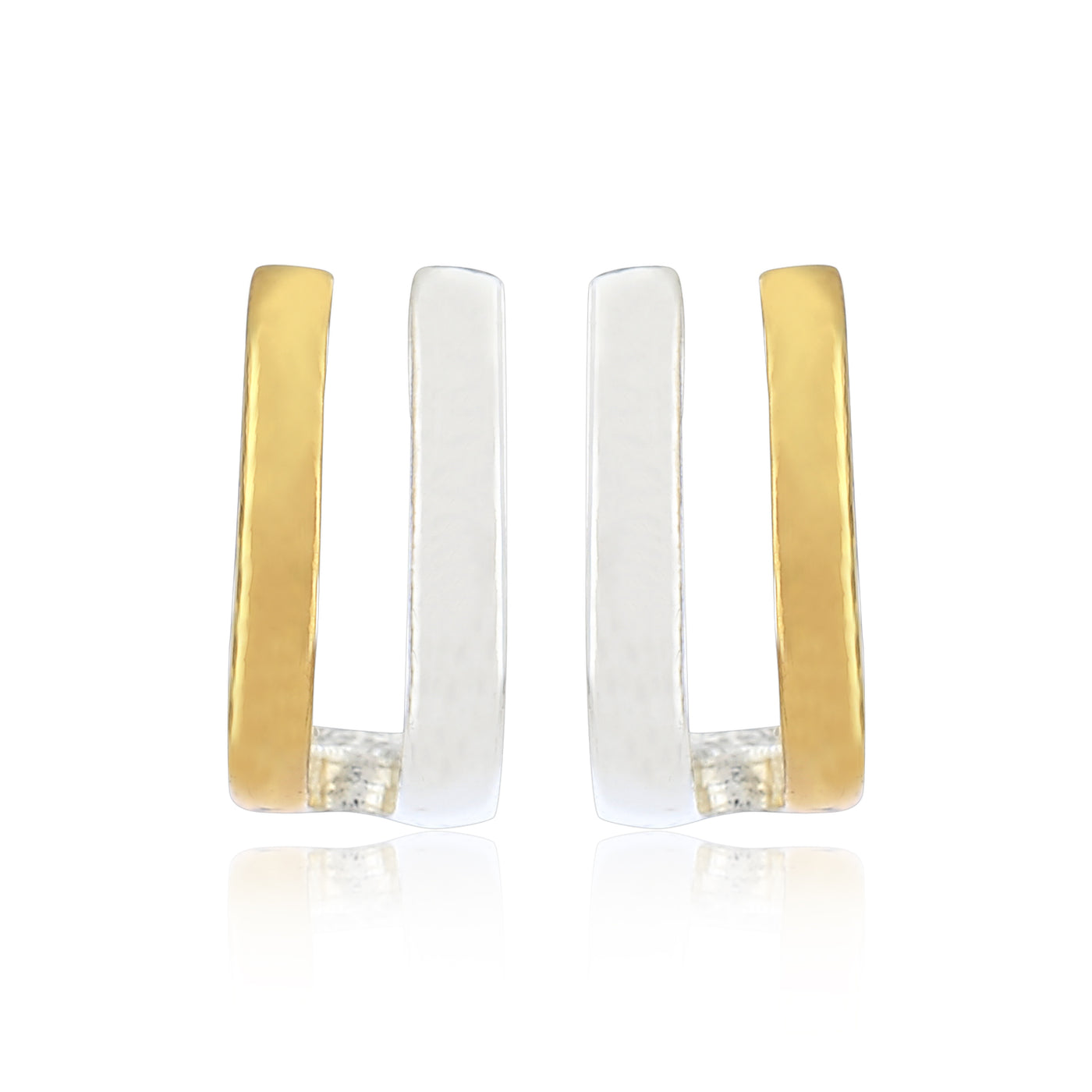 Gold Plated Stud Earrings For Women