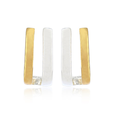 Gold Plated Stud Earrings For Women