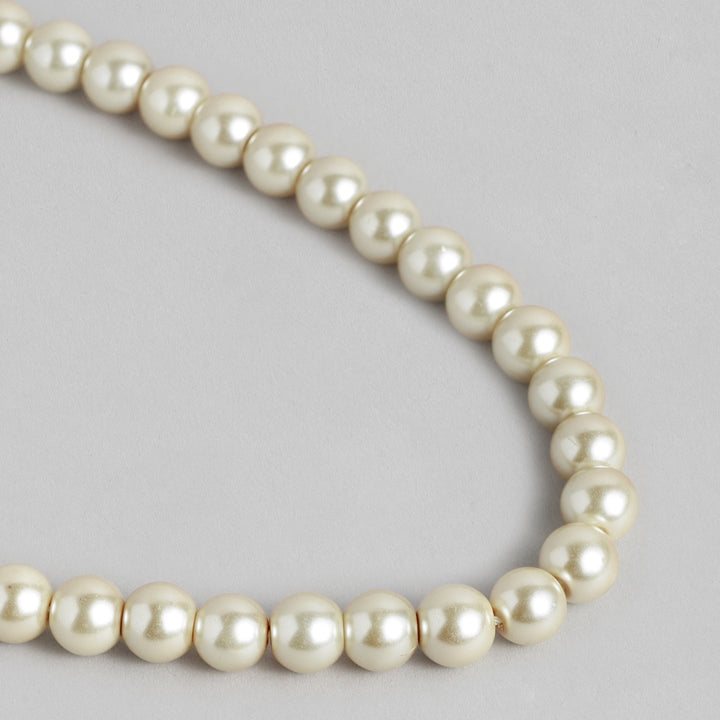White Pearl Necklace for Women