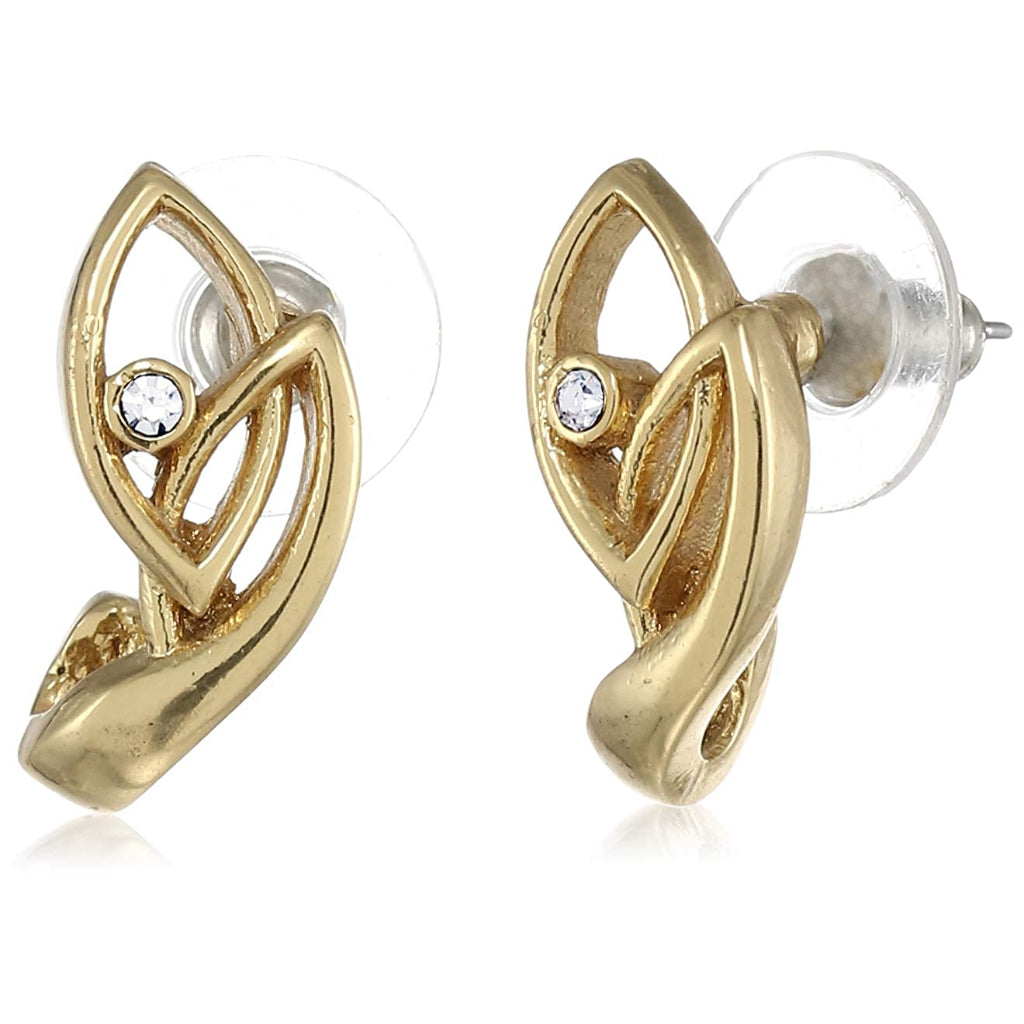 Estele  Gold Plated Vogue Stud Earrings for women