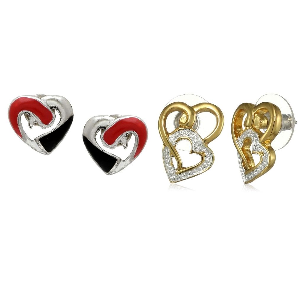 Estele Valentines Day Gift Heart Shape Earrings For Girls & Women