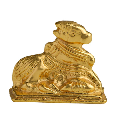 Estele Gold Plated Sacred Holy Nandi (01-BG)