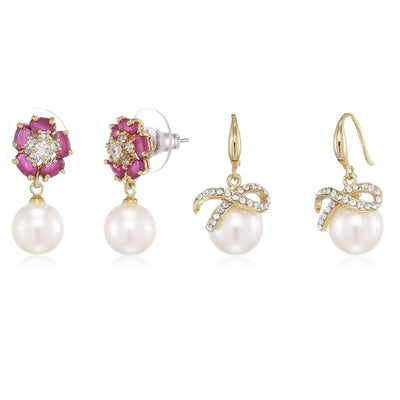Estele Valentines Day Gift For Wife American Diamond Earrings For Girls & Women