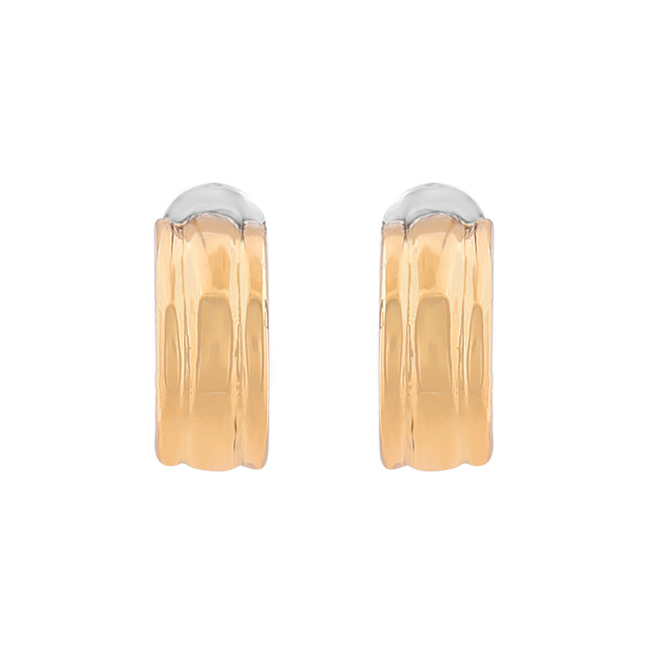 Estele Gold Plated Tiny smooth Hoop Earrings for women