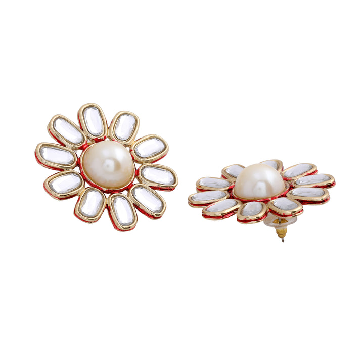 Polki Collection Neutral Designer Pearl Jewelry Necklace