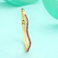 Estele Candy Bracelet with Pink American Diamonds Bracelet