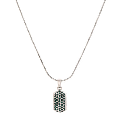 Trendy Green Crystal Candy Pendant