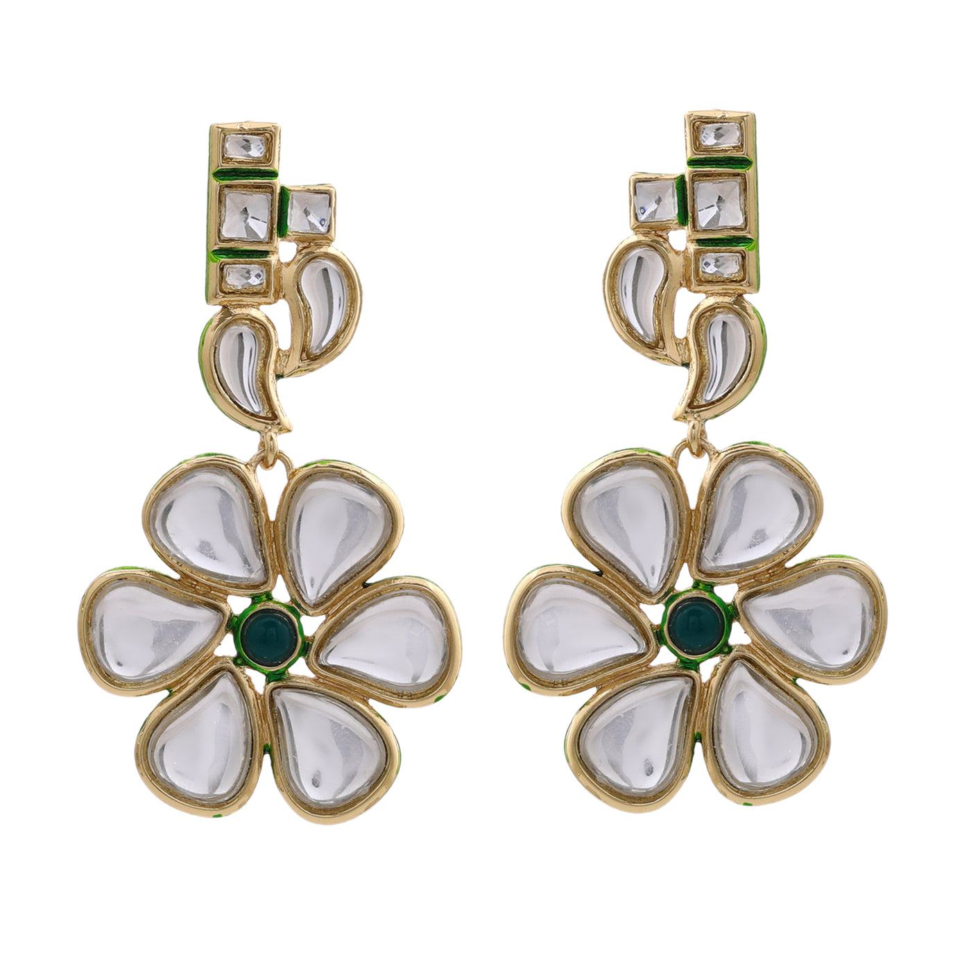 Polki Look Designer Jewelry Women's Necklace Set