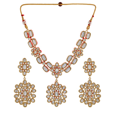 Traditional Gold tone Kundan Bollywood Magic Necklace