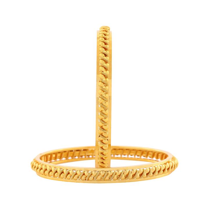 Estele Gold Plated Beautiful Designer Bangle Set for Women