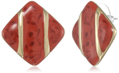 Estele Valentine Earrings Collections Multicolour Earrings(RED & AQUA)