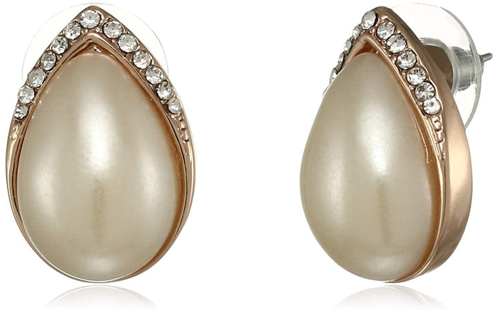 Estele Valentines Day Gift For Wife Gold Plated Stud Earrings For Girls & Women