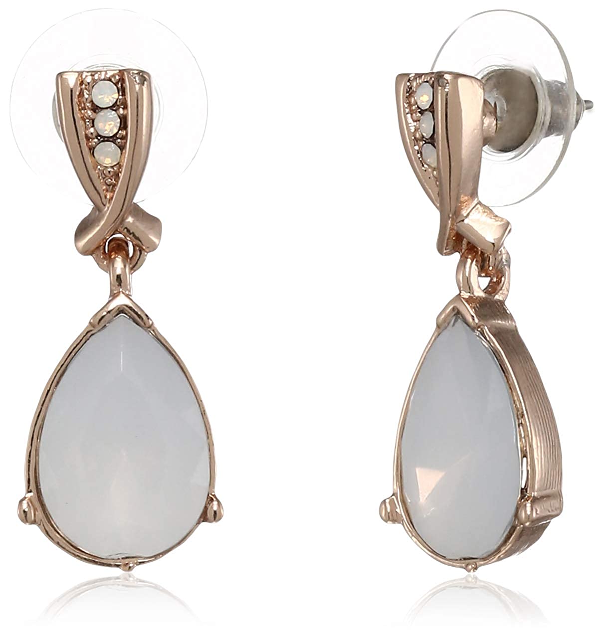 Estele Valentines Day Gift Jewellery Combo Earrings For Girls & Women(ROSE GOLD & SILVER)