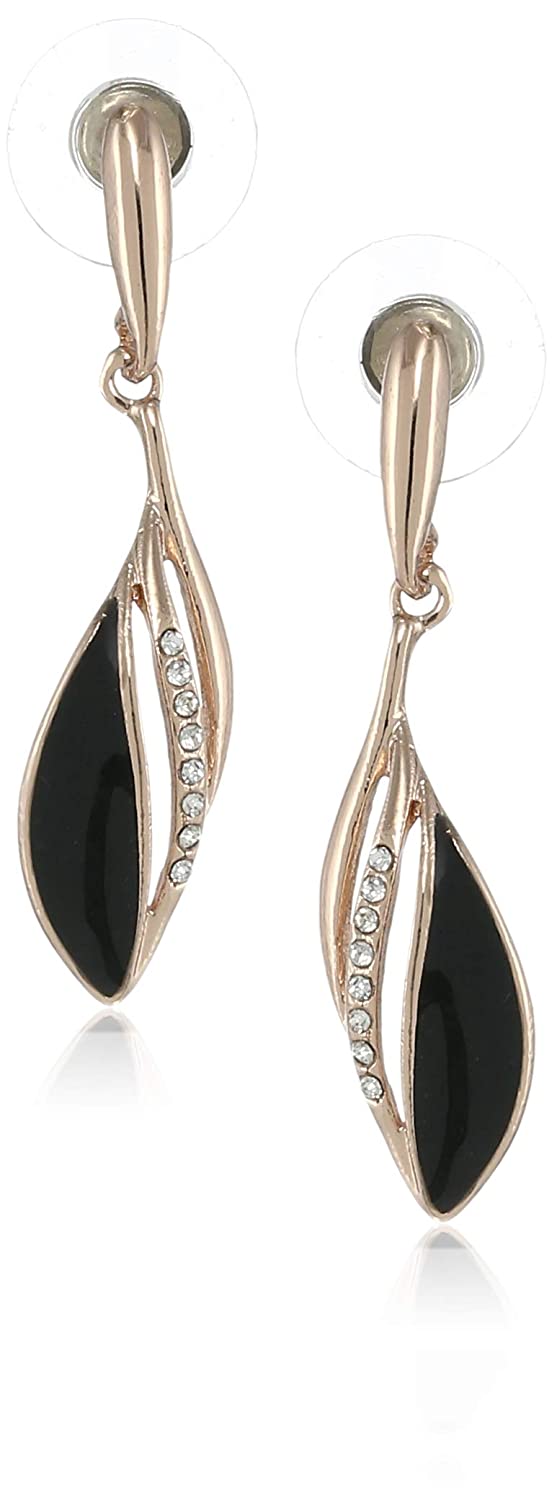 Estele Valentines Day Special Earrings For Gift Stud Earrings For Girls & Women(BLACK & WHITE)