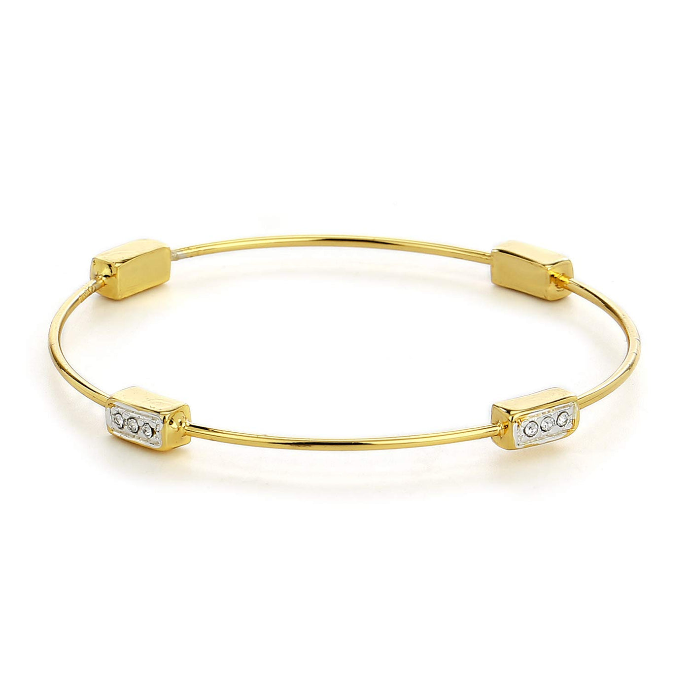 Estele Valentines Day Gift for Wife/Girl Friend Combo Set Necklace Earrings Bracelet & Ring for Girls & Women