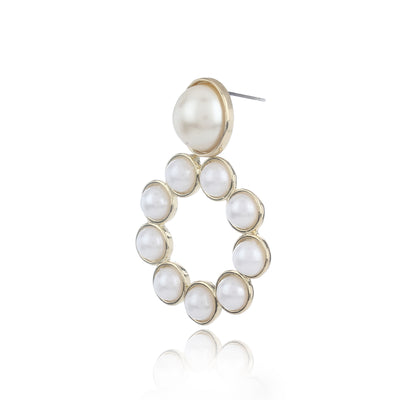 Pearl On Pearl Earrings