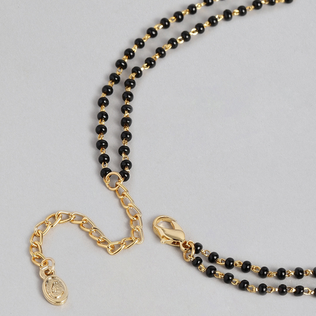 14K Gold Plated/Onyx Flower retailer Necklace.