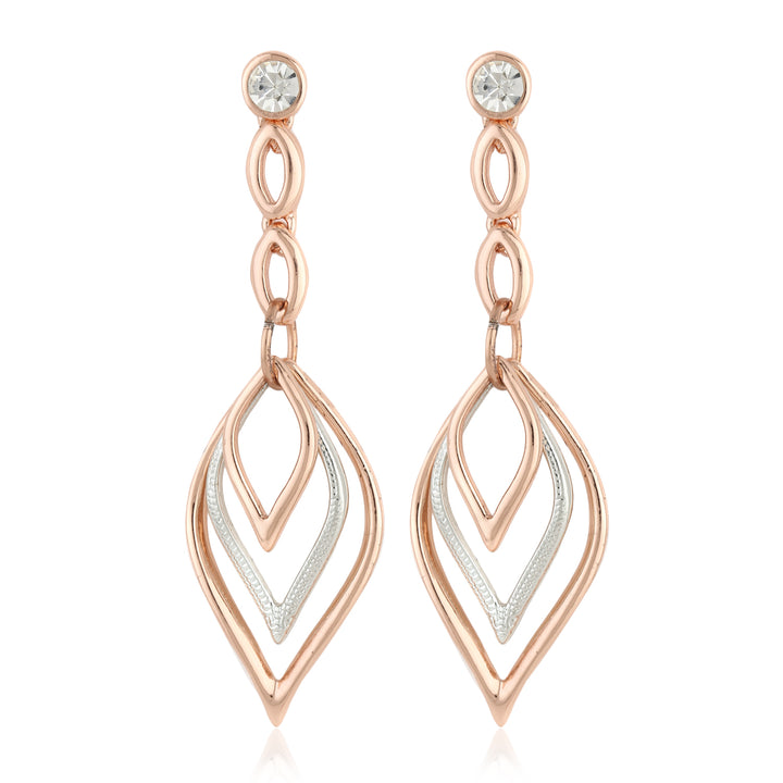 Two tone Dangle & Drop Earrings