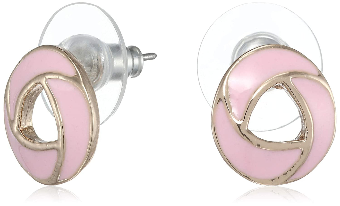 Estele Valentines Day Special Earrings For Gift Stud Earrings For Girls & Women(VOILET,PINK&RED)