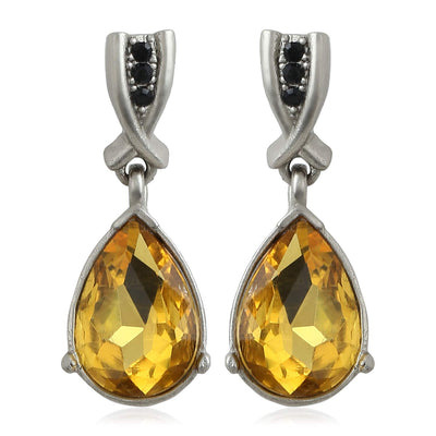 Estele Valentines Day Gift Jewellery Combo Earrings For Girls & Women(ROSE GOLD & SILVER)