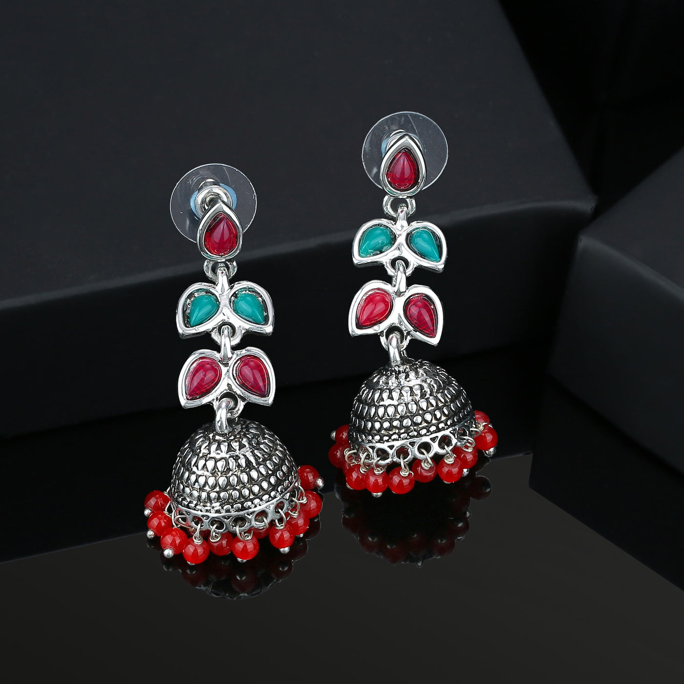 Amazon.com: HAS MOUNTAIN - Classic Ethnic Water Drop Jhumka Earrings Women  Vintage Turkish Silver Color Tassel Indian Turkey Jewelry Ladies  Inspirational Valentine's Mother's Independent Memorial, (Style 5):  Clothing, Shoes & Jewelry