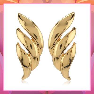 Gold tone Fancy Stud Earrings