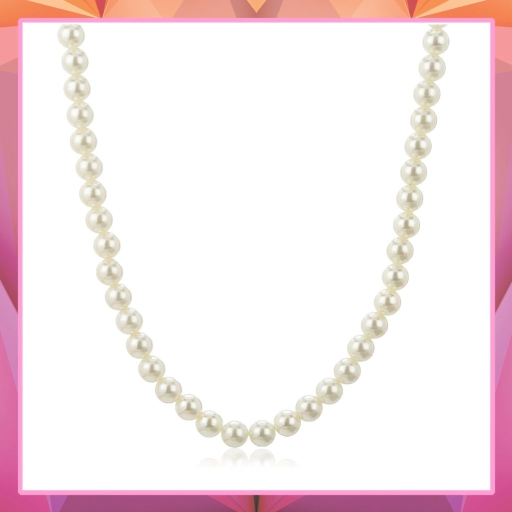 White  Pearl Necklace for Women