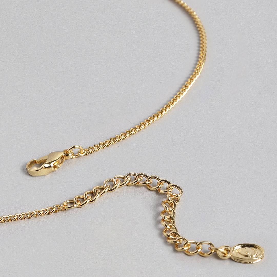 Modern Gold plated Atlantic bay shell Necklace
