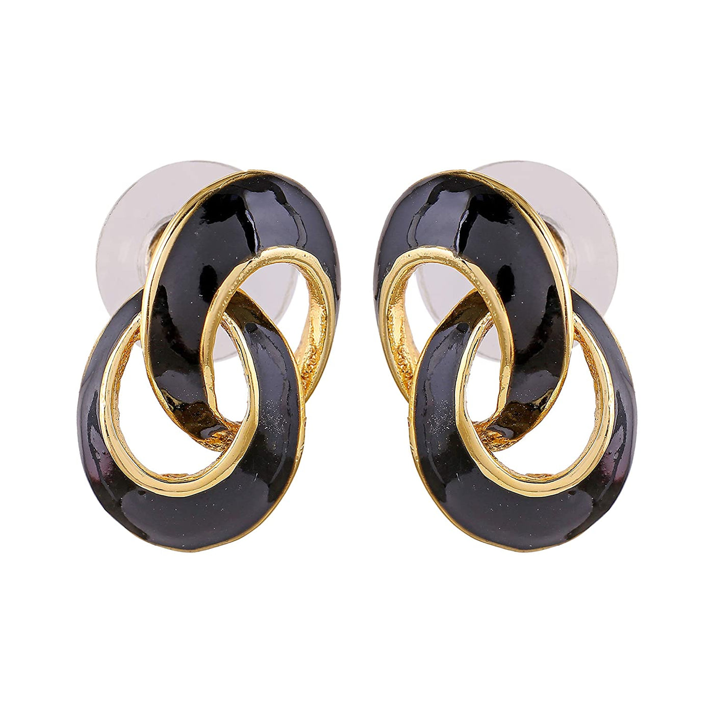 Estele Valentines Day Special Jewellery Earrings Combo For Girls & Women