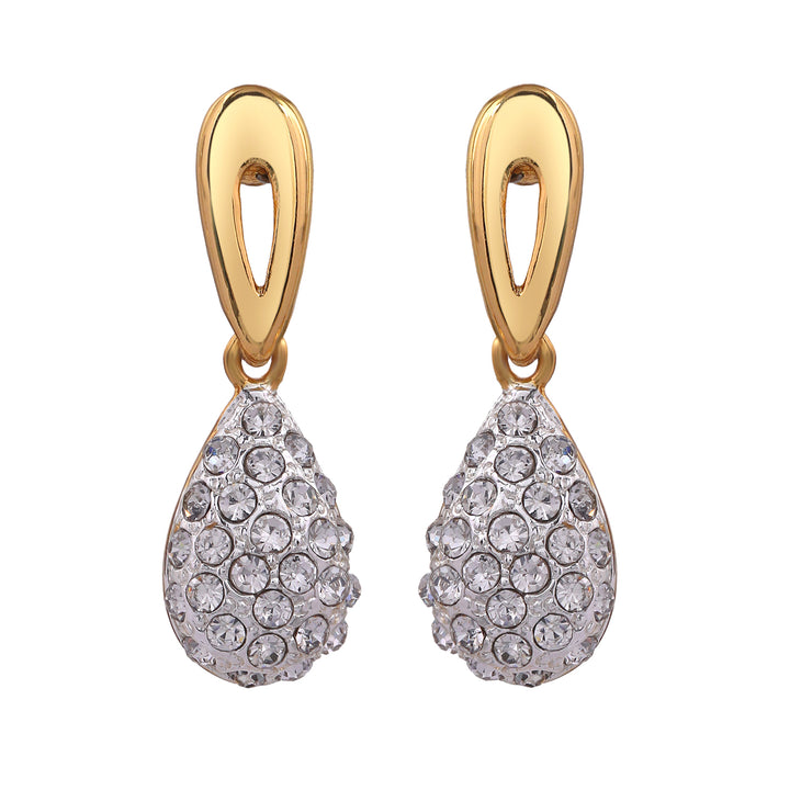 Estele Gold Plated Valentine Necklace Set for Women