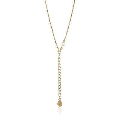 Estele - Gold plated chain with evil eye snake pendant