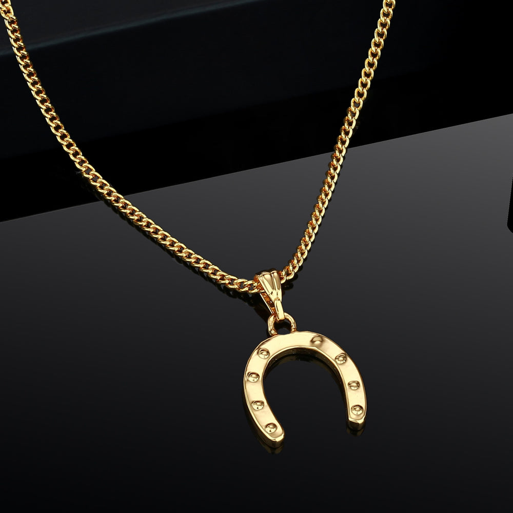 Gold plated Lucky Ankle Pendant – Estele