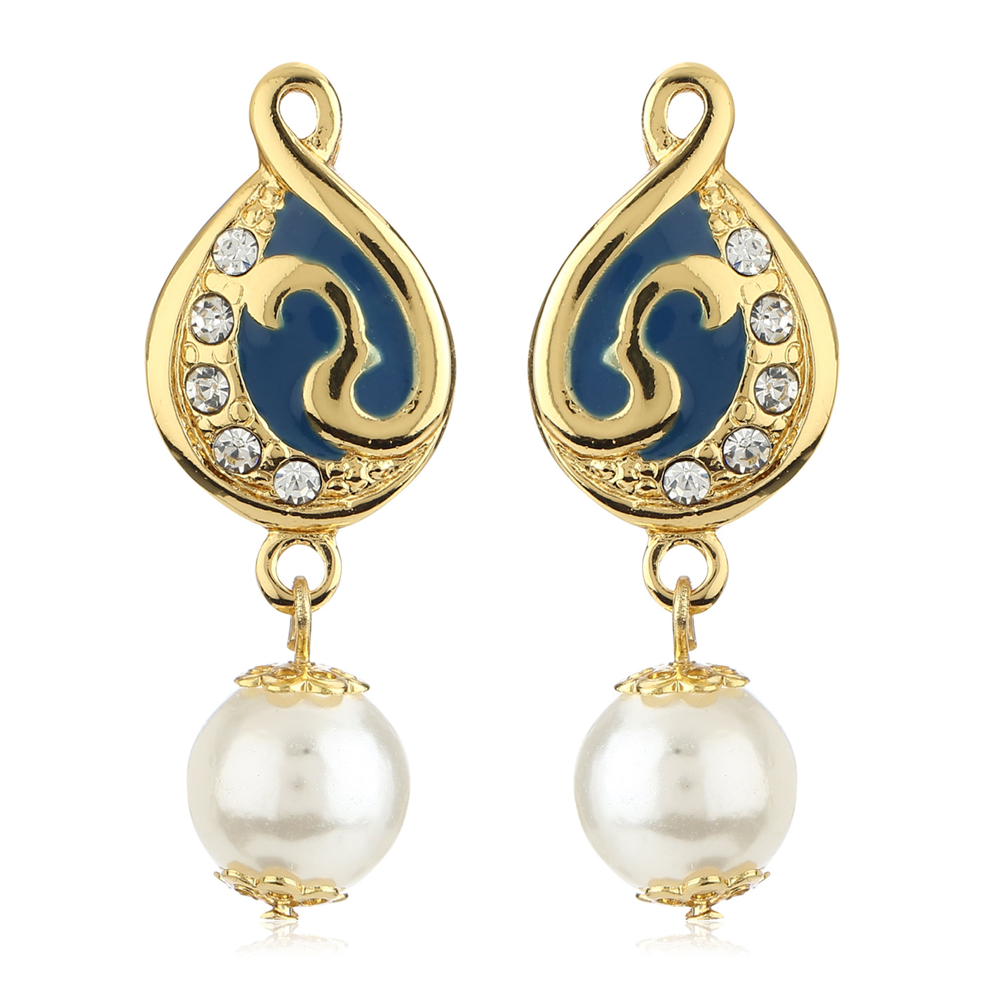 Gold Tone Plated Womens Earrings