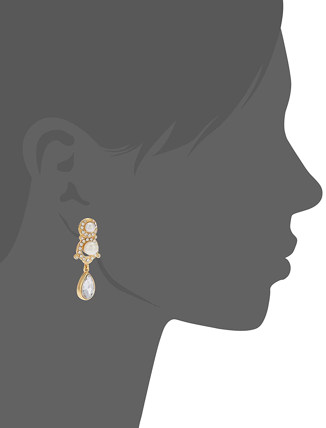Estele - Elegant Pearl and Diamond Choker Necklace set for Women