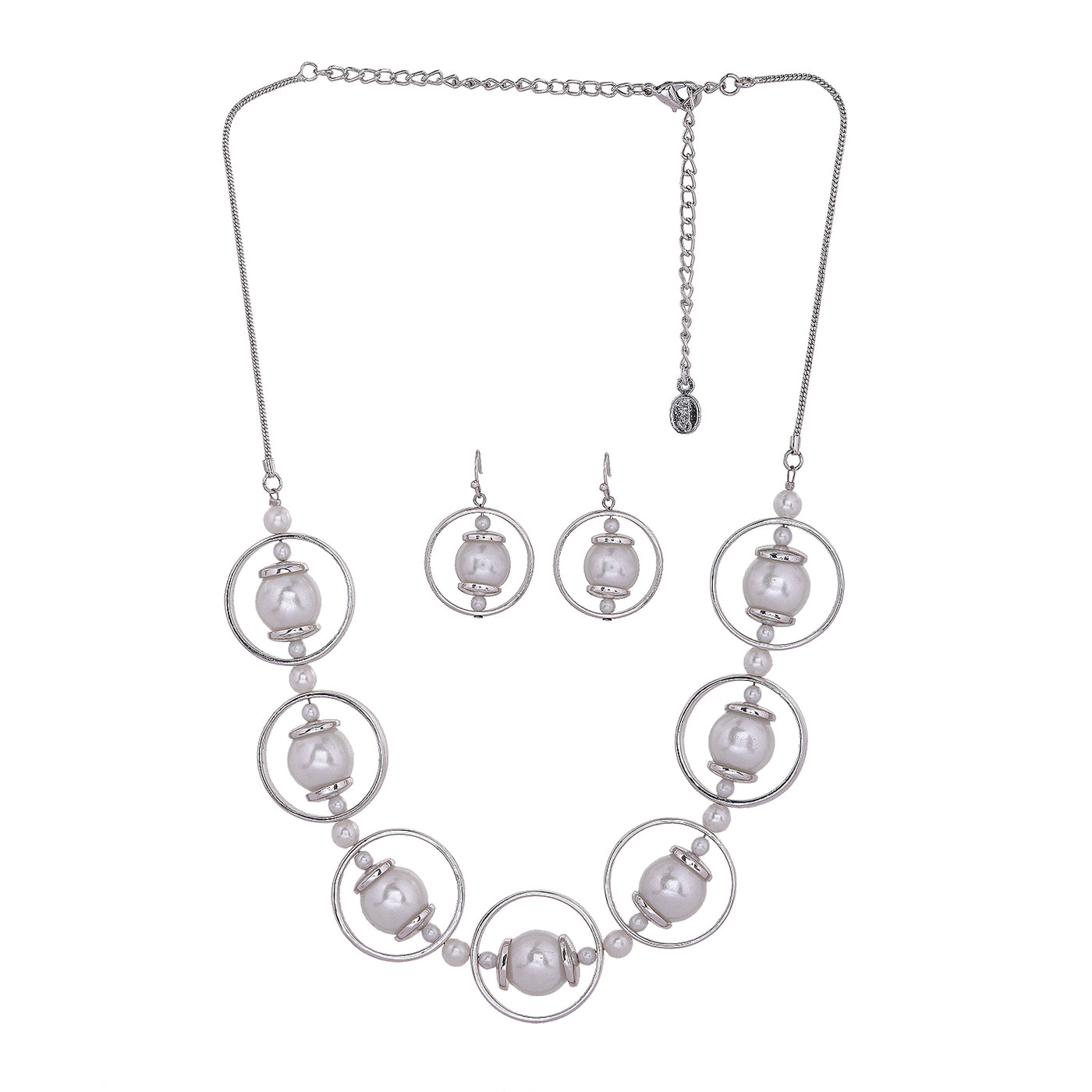 Estele Pearl Jewellery Set For Women