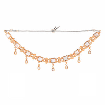 Estele Rose Gold Plated Fascinating Necklace Set for Women