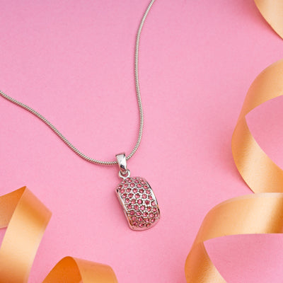 Trendy Candy Pendant with Fancy Orange Austrian Diamond Crystals