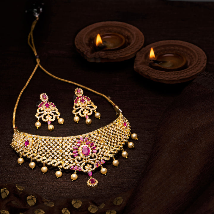 Estele HASEENA Bridal Choker Set