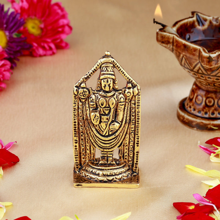 Estele Gold Plated Divine Balaji Idol