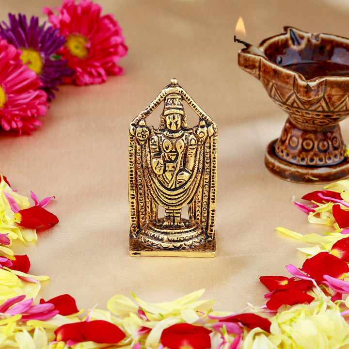 Estele Gold Plated Divine Balaji Idol